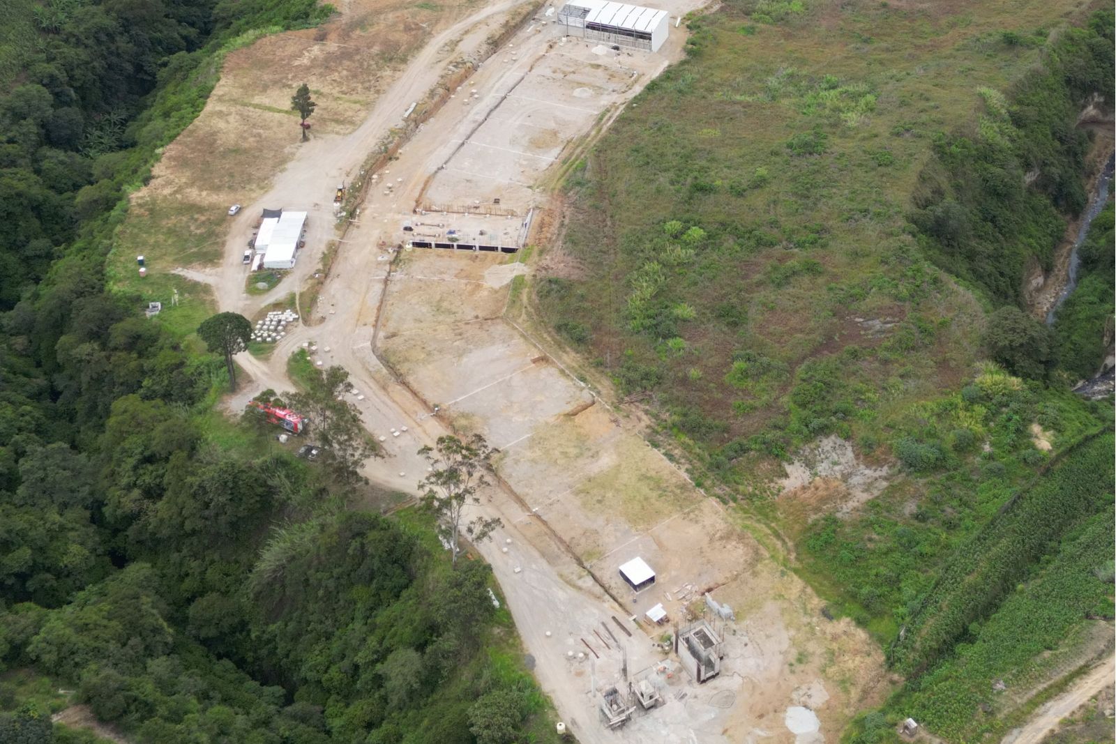 Planta de conjunto del parque industrial